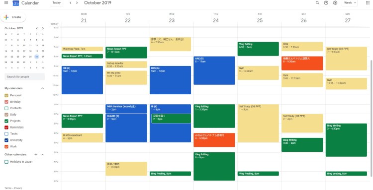 google calendar 5