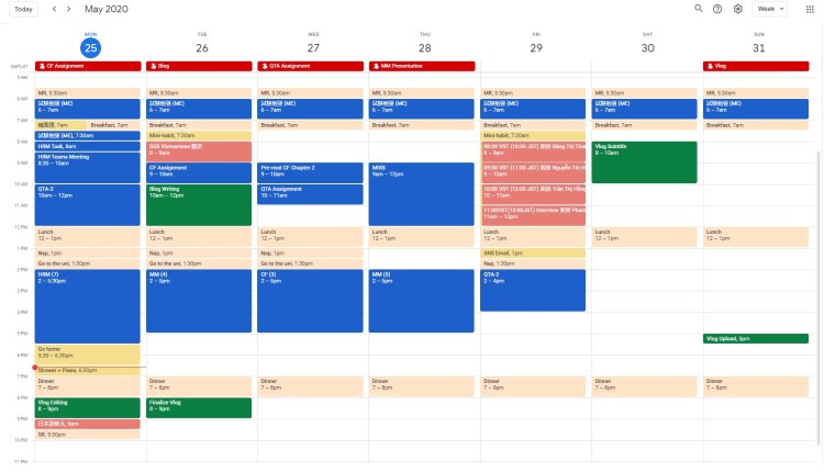 google calendar